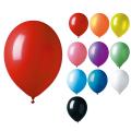 12 ballons de baudruche unicolores