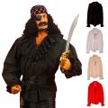 Chemise de pirate unicolore