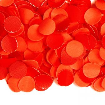 Confettis en papier uni 100 g - rouge