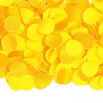 Confettis en papier uni 100 g - jaune