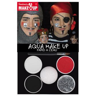 Set de maquillage Aqua "Pirate, roi et chevalier" 6 pcs