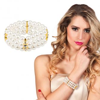 Bracelet "Perles & glamour"