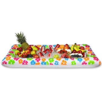 Refroidisseur gonflable pour buffet "Été & soleil" 134 x 71 cm