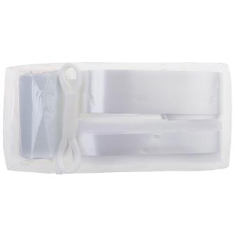 Déco de voiture "Mariage" 6 pcs. - blanc