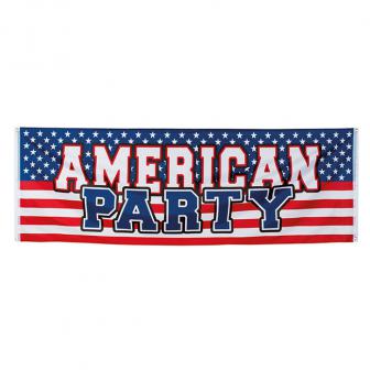 Bannière "American Party" 220 cm