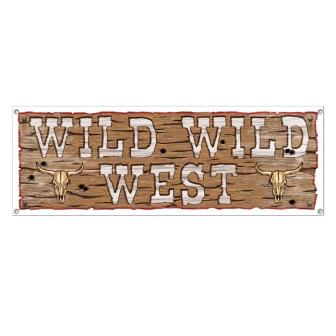 Bannière Wild Wild West 1,5 m