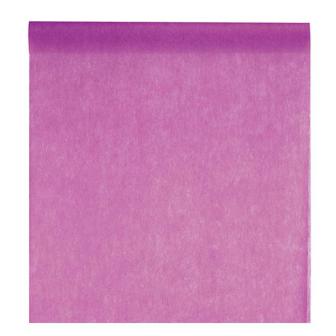 Large chemin de table en non-tissé "Élégance" 0,6 x 10 m - lilas