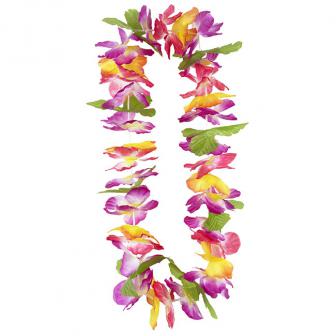 Collier de fleurs multicolore "Hawaiian Dream"