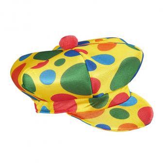 Chapeau de clown multicolore