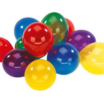 Ballons multicolores "Cristal" 8 pcs.