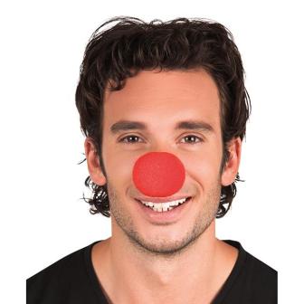 12 nez de clown en mousse