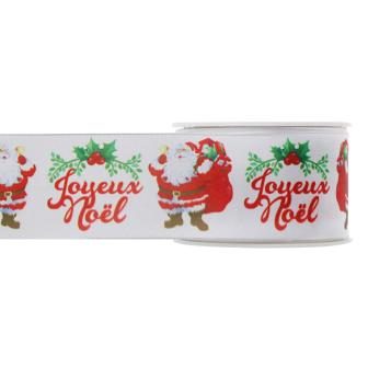 Ruban de déco "Joyeux Noël" 5 m