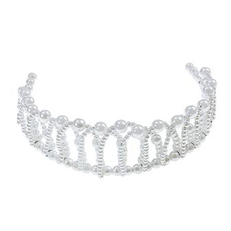 Couronne de princesse en perles