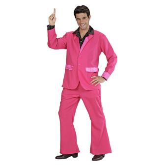 Costume "Roi du dancefloor" 2 pcs. - rose vif-XL