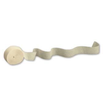 Einfarbiges Kreppband  250 x 4 cm-beige