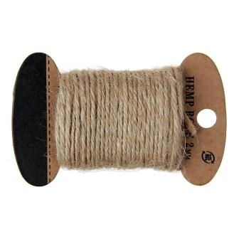 Cordon en coton 10 m - naturel
