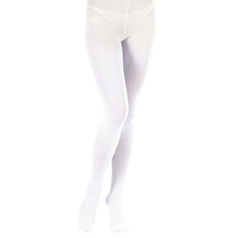 Collants unicolores - blanc-XL