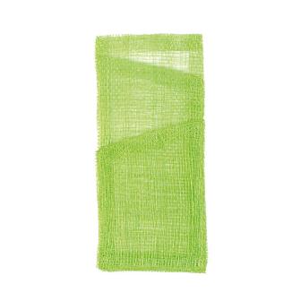 4 pochettes pour couverts unicolores - vert