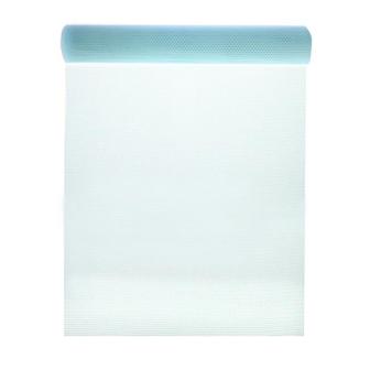 Chemin de table unicolore en tulle 5 m - bleu clair