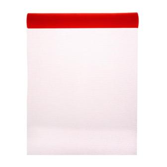 Chemin de table unicolore en tulle 5 m - rouge