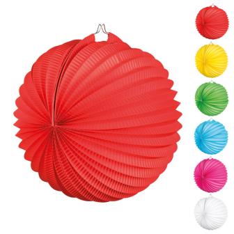 Lampion unicolore 23 cm