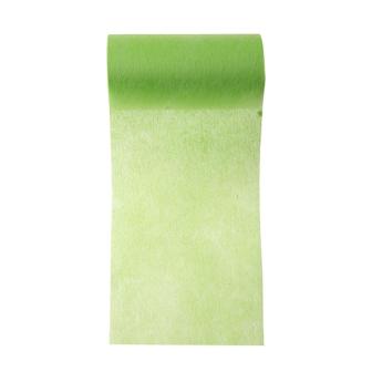 Chemin de table intissé unicolore 10 m - vert