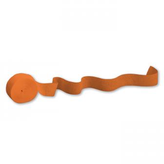 Einfarbiges Kreppband  250 x 4 cm-orange