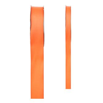 Ruban de déco en satin unicolore - orange-3 mm