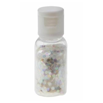 Paillettes unicolores 15 g - blanc