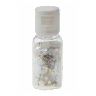 Paillettes unicolores 15 g - blanc