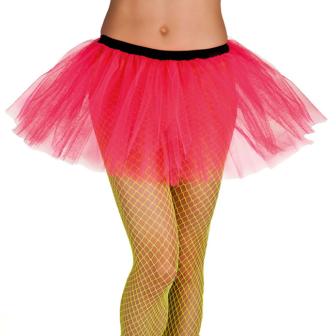 Tutu uni 30 cm - rose fluo