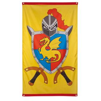 Drapeau "Tournoi de chevaliers" 150 cm