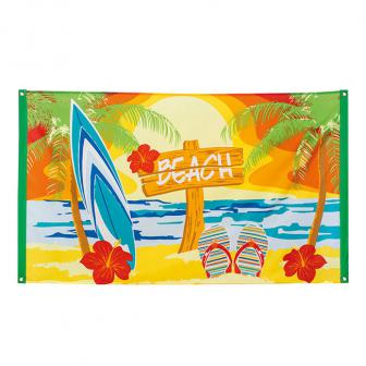 Bannière "Beach Party" 150 x 90 cm 