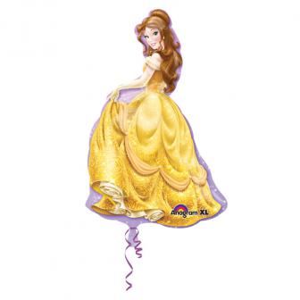 Ballon en aluminium "Disney Princess Belle" 60 x 99 cm