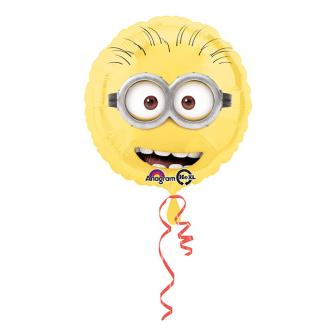 Ballon en aluminium "Minions" 43 cm