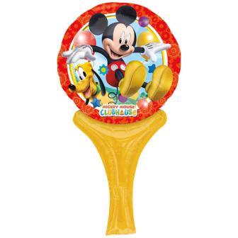 Mini ballon en aluminium "Le club de Mickey Mouse" 30 cm