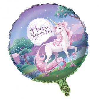 Ballon en alu "Belle licorne" 45,7 cm