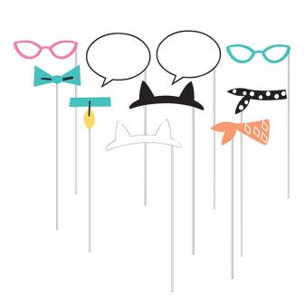 Set accessoires photo "Petit chat" 10 pcs