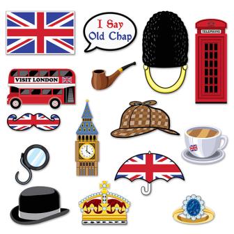 Accessoires pour photo "London Calling" 15 pcs.