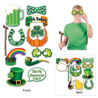 Set accessoires photo "St. Patrick's Day" 12-pcs
