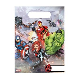  6 Pochettes cadeaux "Avengers"