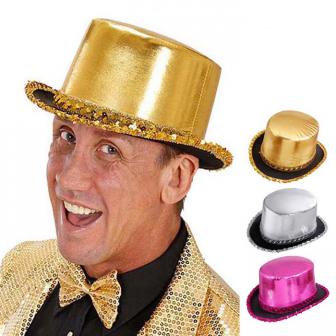 Chapeau brillant avec paillettes "Showstar"