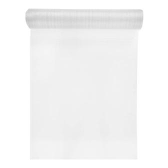 Chemin de table scintillant 5 m - blanc