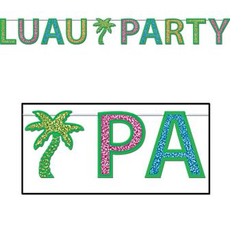 Guirlande étincelante "Luau Party" 2,4 m