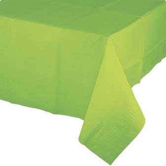 Nappe verte en papier 137 x 274 cm