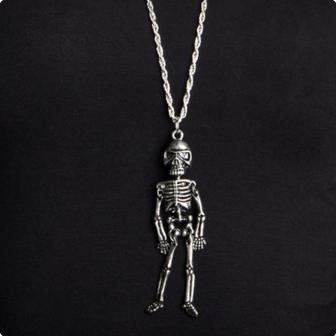 Collier "Squelette" 48 cm