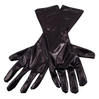 Gants "Brillance élégante" 40 cm - noir