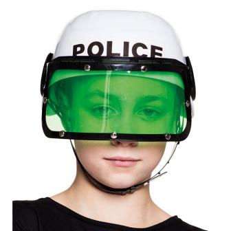 Casque pour enfant "Policier" avec visiére