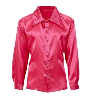 Chemise "Élégance" - rose vif-M