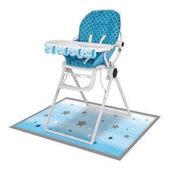 Set de décoration pour chaise haute "Little Star" 2-pcs.bleu 